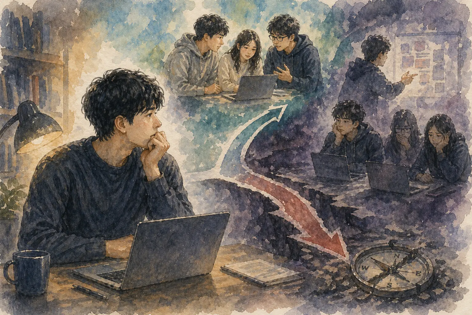 나의 잘못된 판단으로 인해 팀원들이 피해본 것 같다.