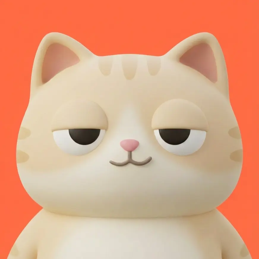 아이두의 귀여운 고양이 로고