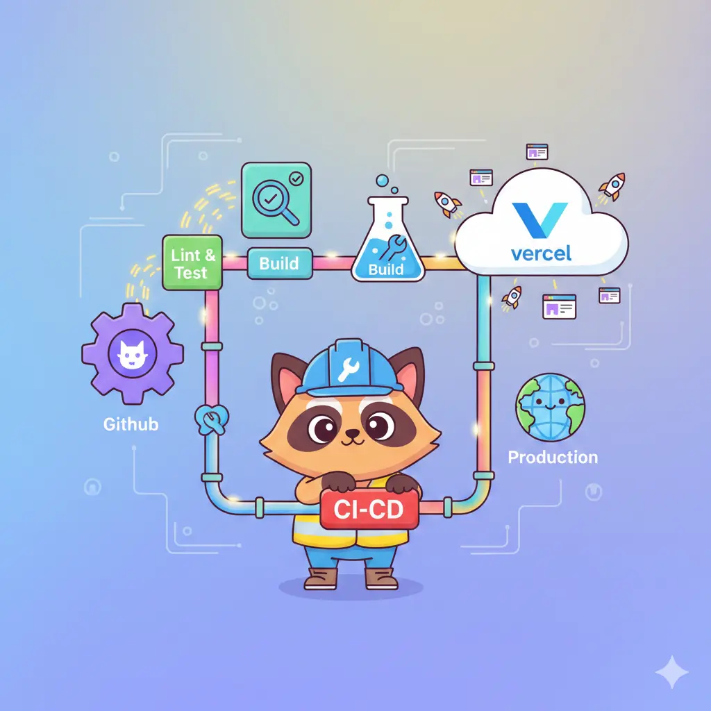 GitHub CI/CD 파이프라인으로 Vercel 자동 배포하기