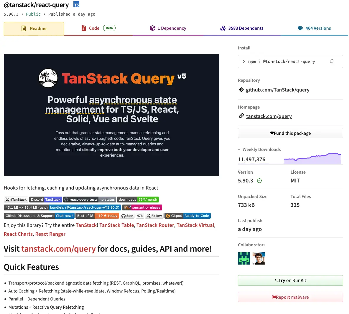 놀라운 query-key-factory 설치 수